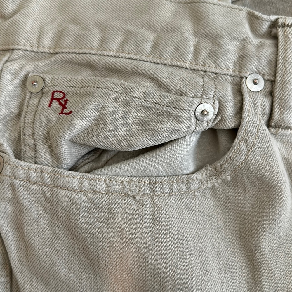 Polo Varick Tan Jeans 36 x32